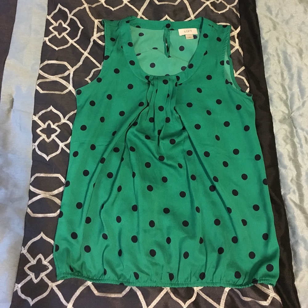 NWOT Polka Dot Top