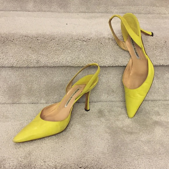 MANOLO BLAHNIK Carolyne mid-heel halter pumps - Picture 4 of 8