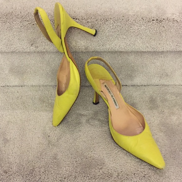 MANOLO BLAHNIK Carolyne mid-heel halter pumps - Picture 5 of 8