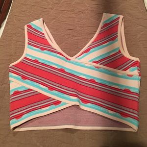 BCBG crop top in perfect condition!