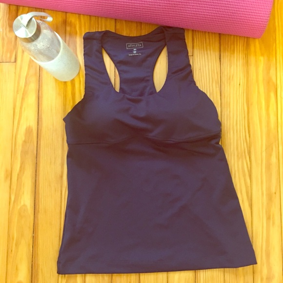 Athleta Tops - ATHLETA Navy Active Sleeveless Top Size  36A Small