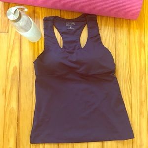 ATHLETA Navy Active Sleeveless Top Size  36A Small