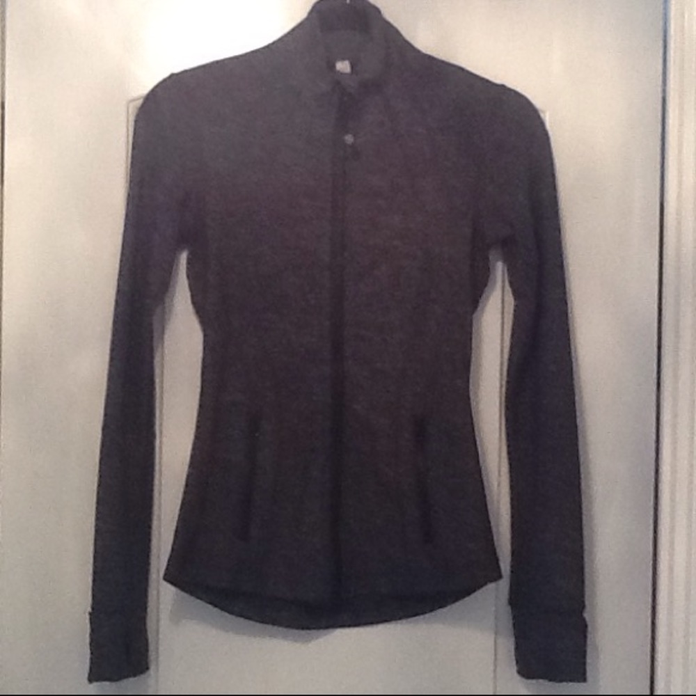 Lululemon define jacket heathered black size 2