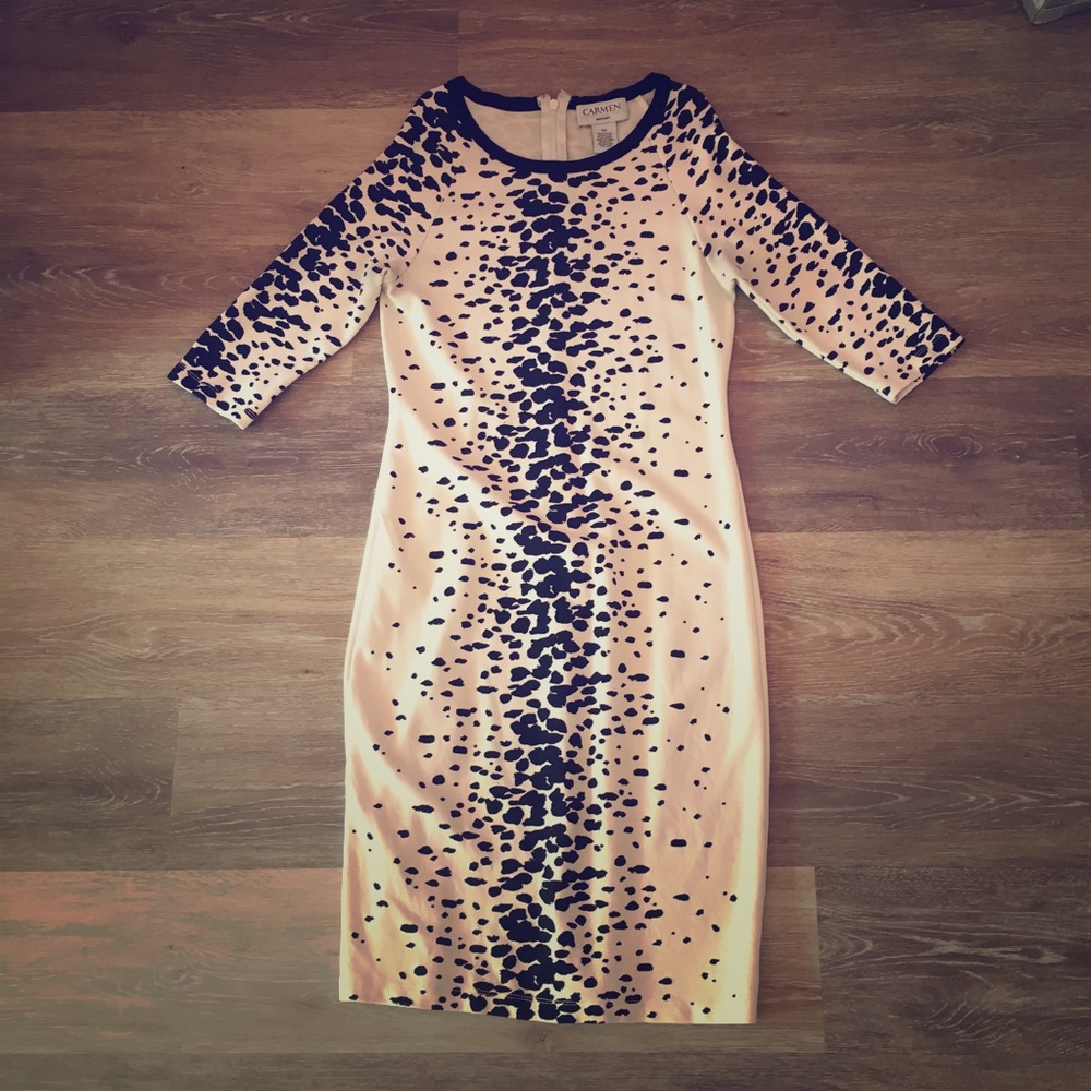 Carmen Carmen Marc Valvo dress. Size XS