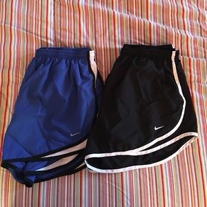 2 Pairs of Nike Running Shorts