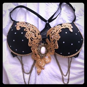 One of a kind Rave bra!