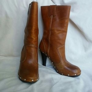 Michael Kors leather boots-never worn