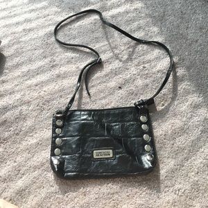 Black Kenneth Cole crossbody bag.