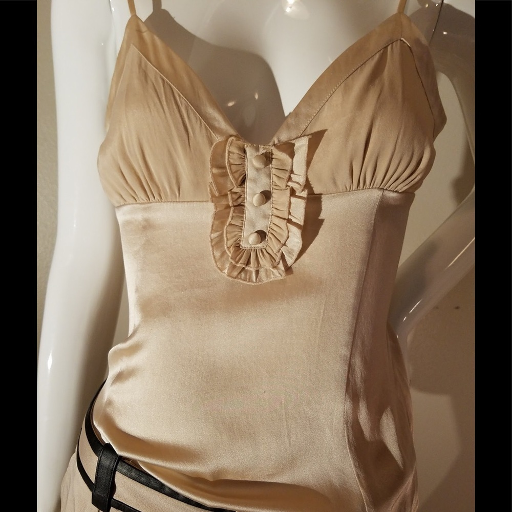 Bebe silk camisole size xs
