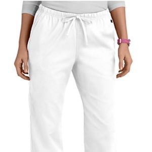 Cherokee Workwear Drawstring Flare-Leg Scrub Pants