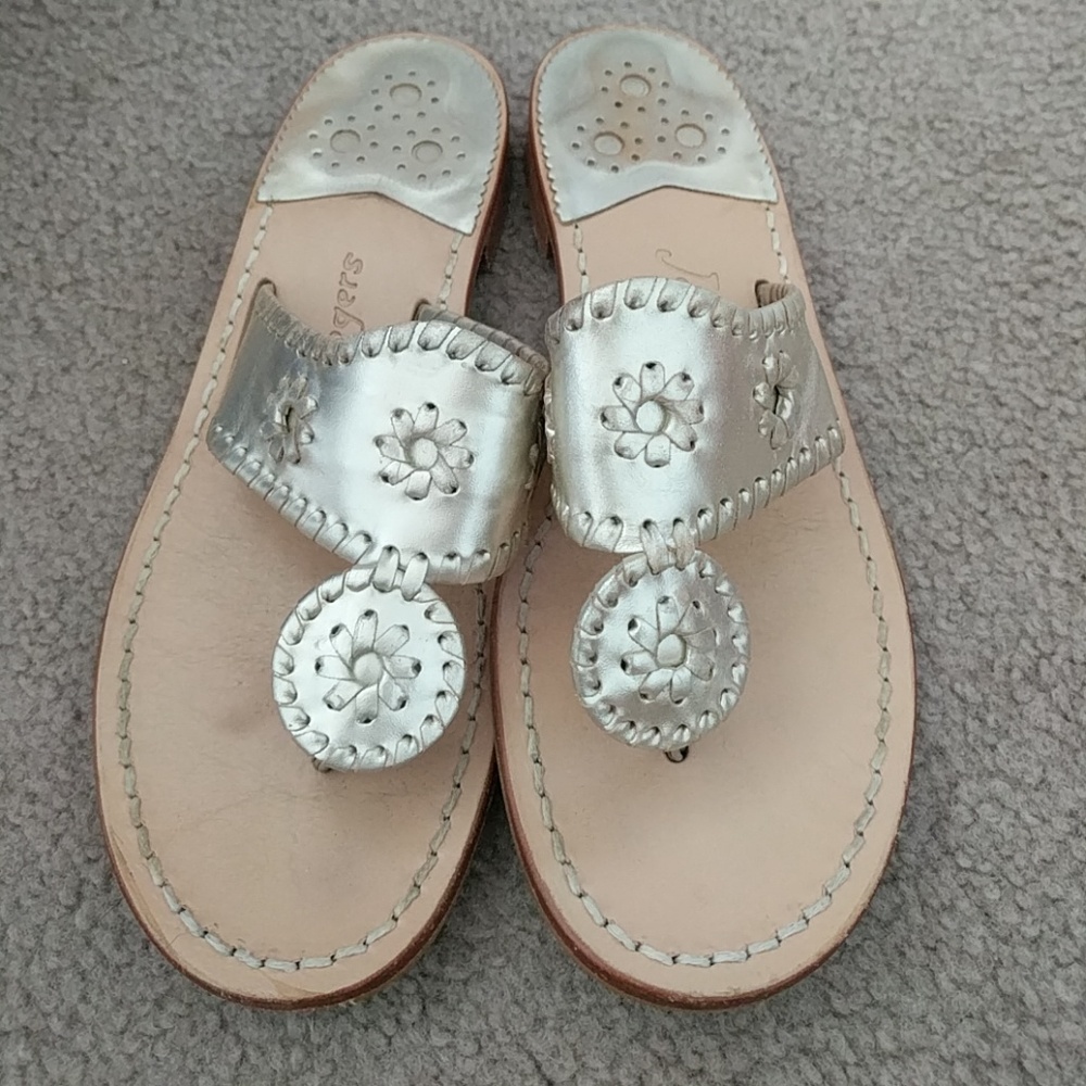 Jack Roger Palm Beach Whipstitch Thong Sandal