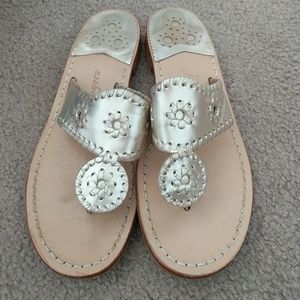 Jack Roger Palm Beach Whipstitch Thong Sandal