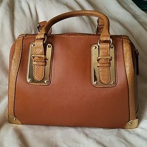 Brown satchel Aldo bag