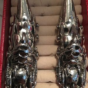 Accessories - Goth Rings Finger Armor Set Accessories - Goth Rings Finger Armor Set
