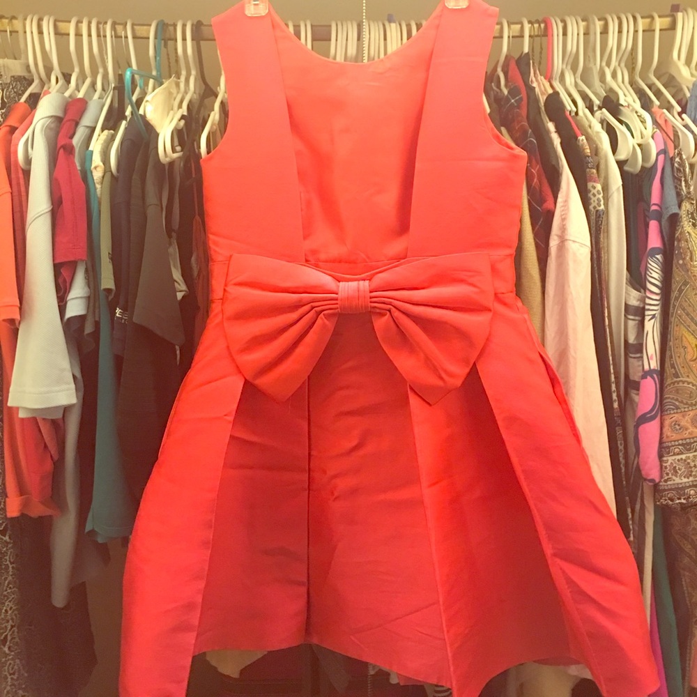 Kate Spade open back silk mini dress