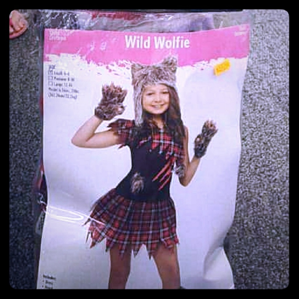 Kids wild Wolfe costume