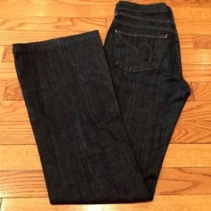 Citizens Of Humanity Hutton Dark Wash Flare Jeans