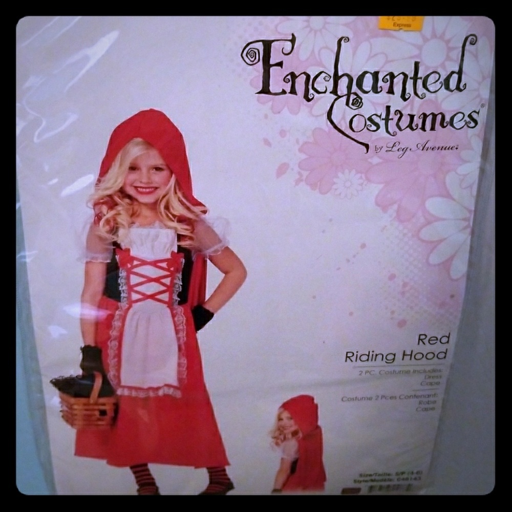 Girls Little Red Riding Hood costume