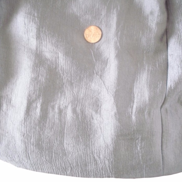 Sold**** 3.1 Phillip Lim Silk Pewter  Dress - Picture 5 of 6