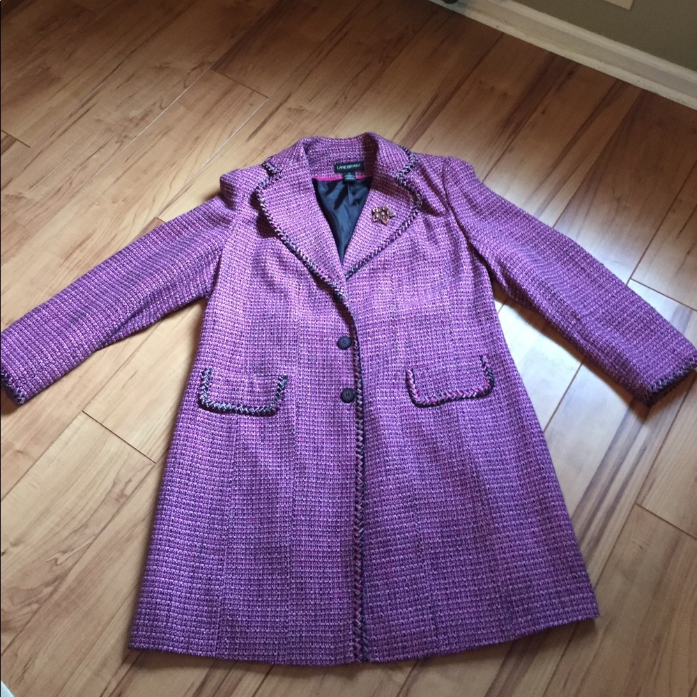 Vintage Style Tweed Jacket - Sz 16