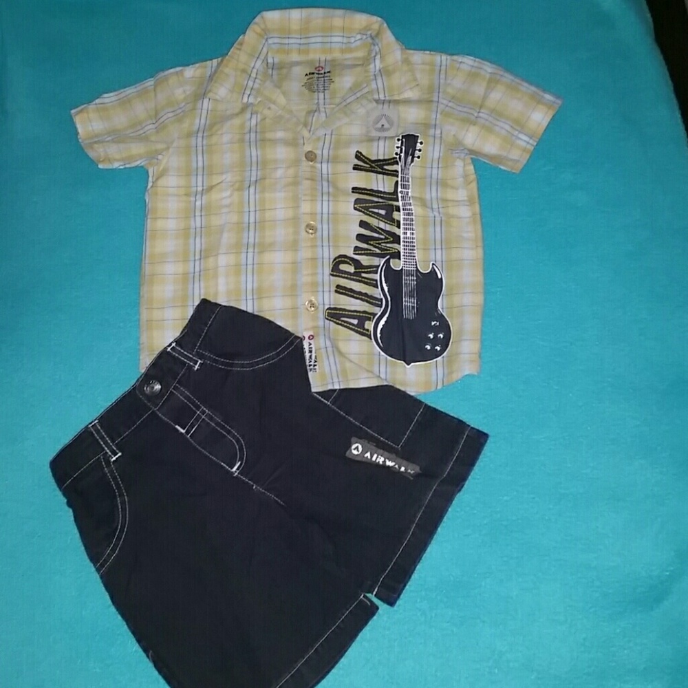 ♣️ Airwalk polo&shorts Outfit