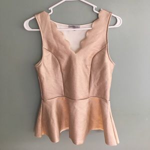 Peplum top