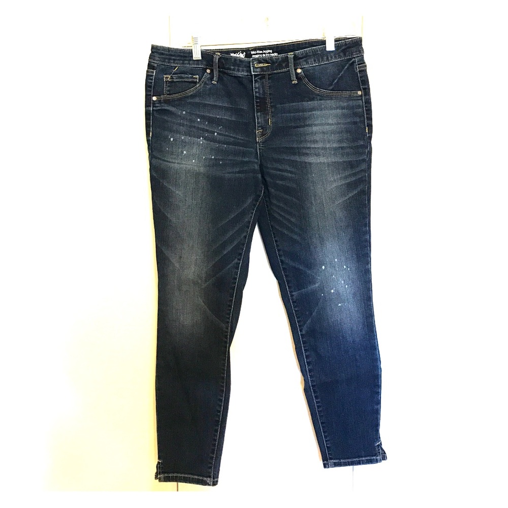 Mossimo mid rise jegging size 14