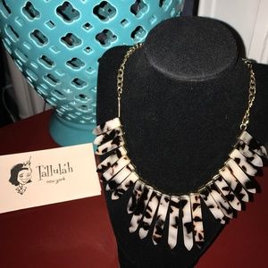 Bauble Bar Marble Ra Bib Necklace