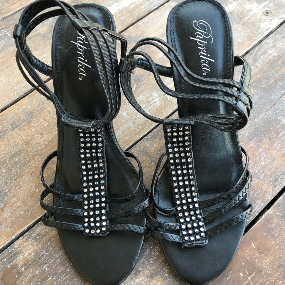 Black sandals