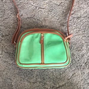Valentina Italian Leather Crossbody Bag