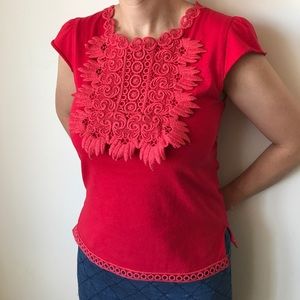 Anna Sui embroidered shirt