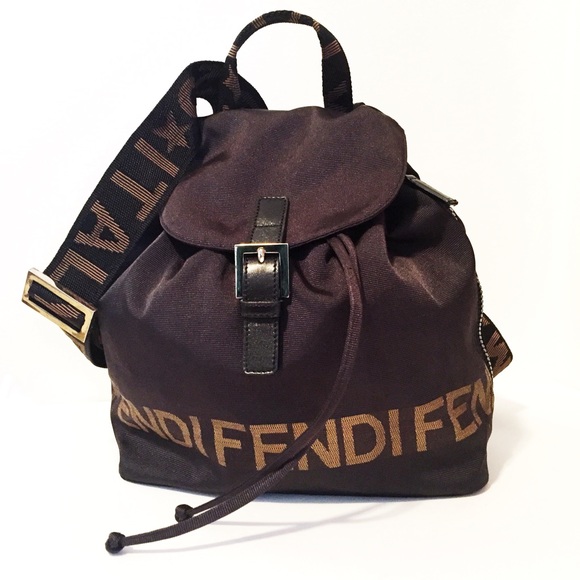 Fendi Handbags - ♦️SOLD♦️Fendi nylon and leather logo mini 🎒