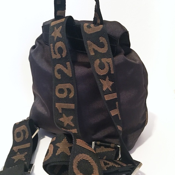 ♦️SOLD♦️Fendi nylon and leather logo mini 🎒 - Picture 2 of 7