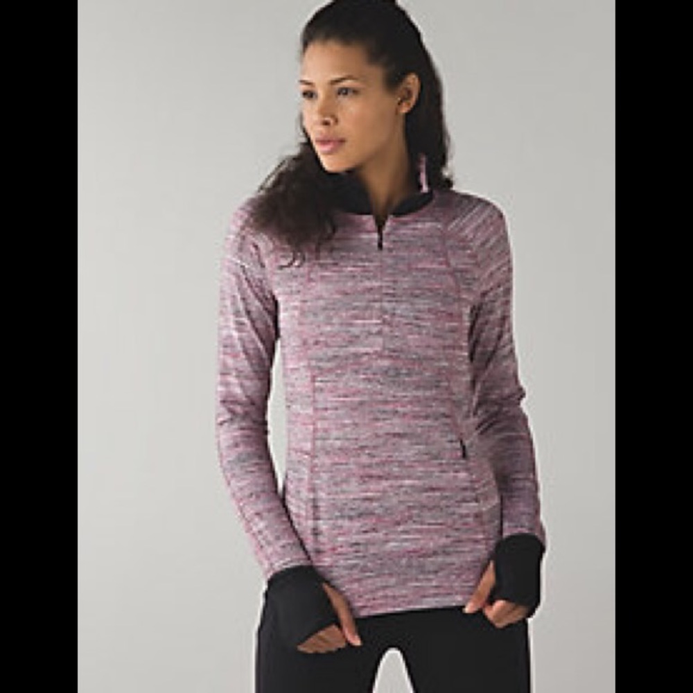 Lululemon "Runderful" 1/2 zip NWT