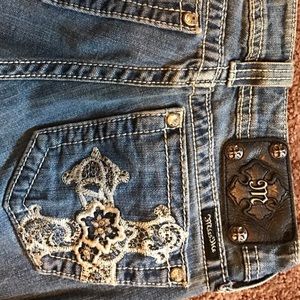 Miss Me Boot Cut Jeans sz 25 JP5016-2r & jp5073ur