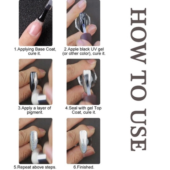 🎀 Holographic nail powder! - Picture 4 of 4