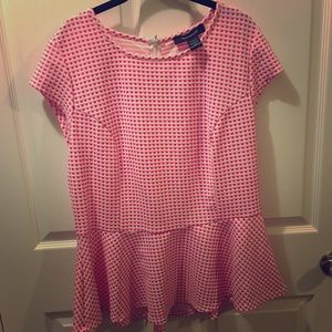 Hot Pink Peplum 18/20