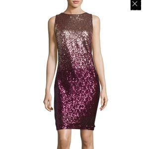 Ombré Sequin cocktail dress