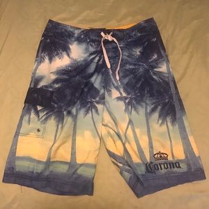 Limited edition corona beach shorts