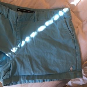 Light blue shorts
