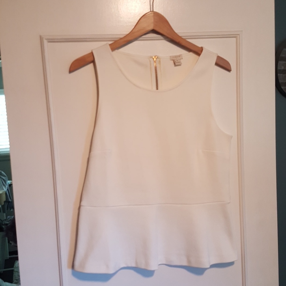 J.Crew Peplum Top