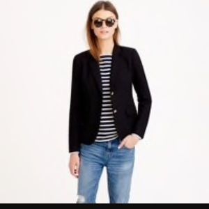 Jcrew school boy blazer in black