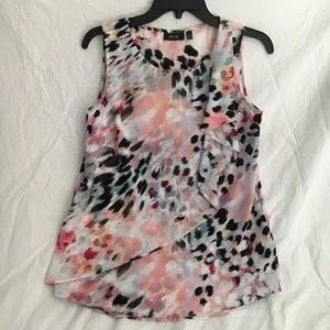 APT. 9 Animal Print Sleeveless Top
