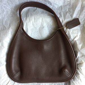 Coach Brown Leather Shoulder Bag