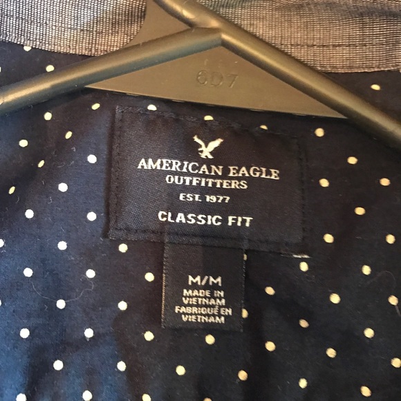 American Eagle 🦅 Long Sleeve Button-Up - Picture 3 of 4