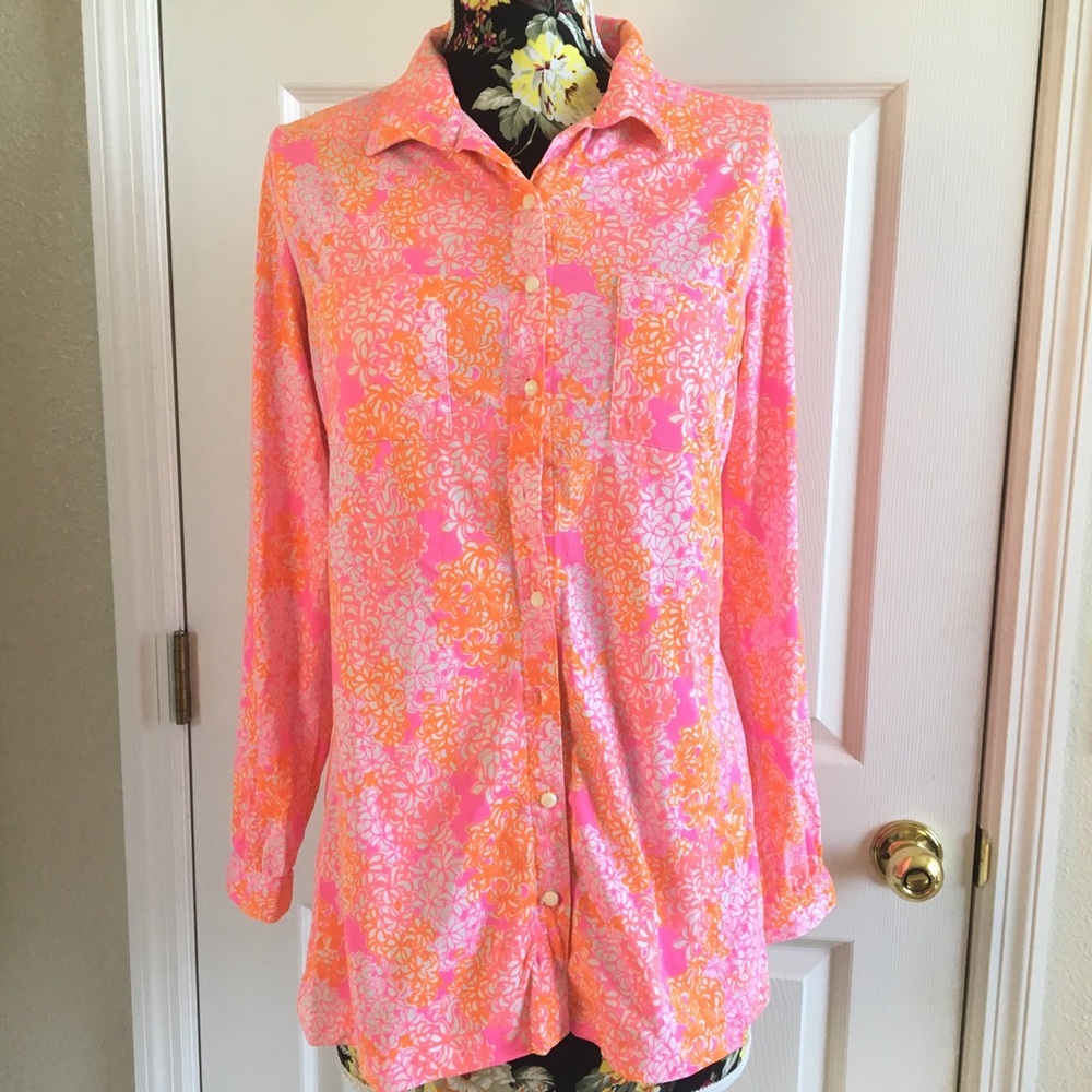🎄The Lilly VTG Lilly Pulitzer Long Sleeve Floral