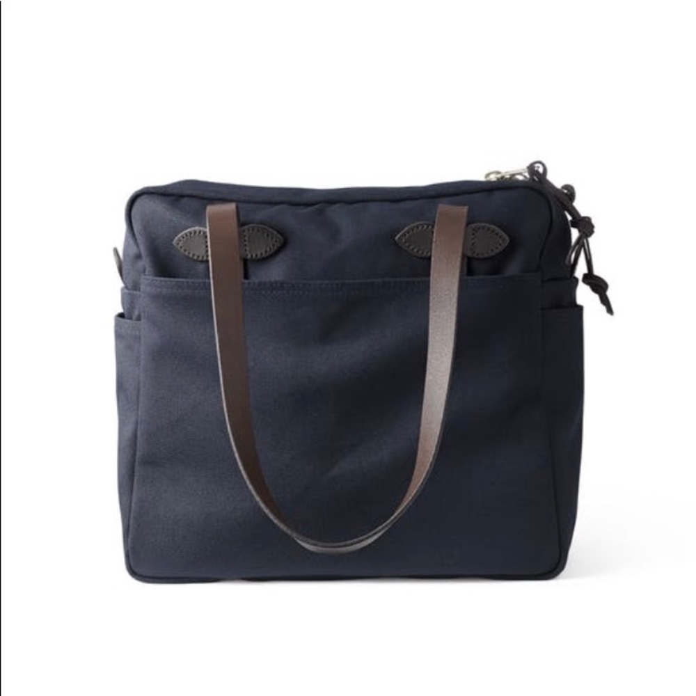 Filson Canvas Tote w/ Zipper