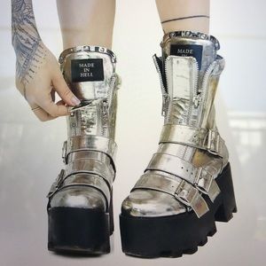 Plated Detroit Boots: Current Mood