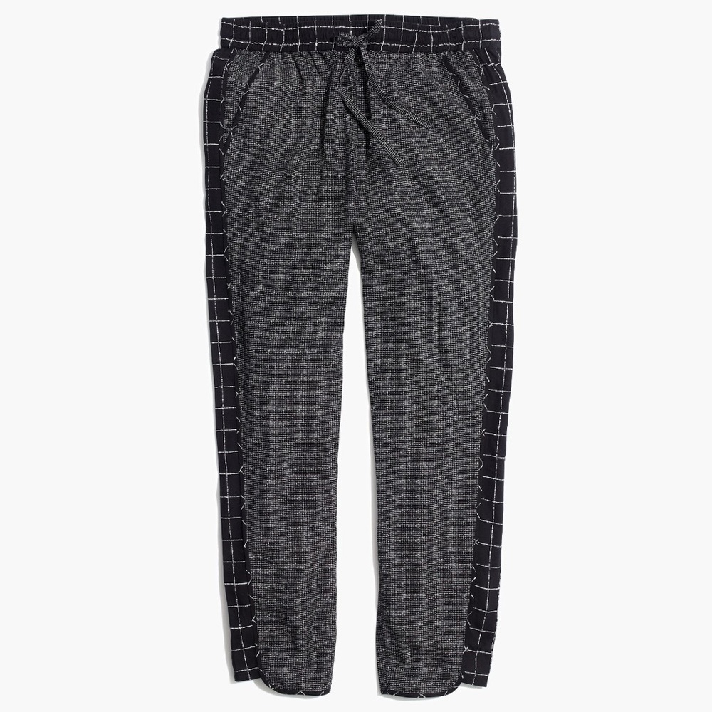 Madewell Grid Track Trouser Pant