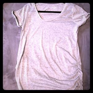 Gray maternity t shirt